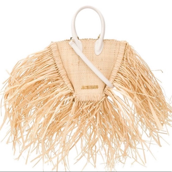 New with tags Le Jacquemus Bag raffia Stra… - Picture 2 of 9